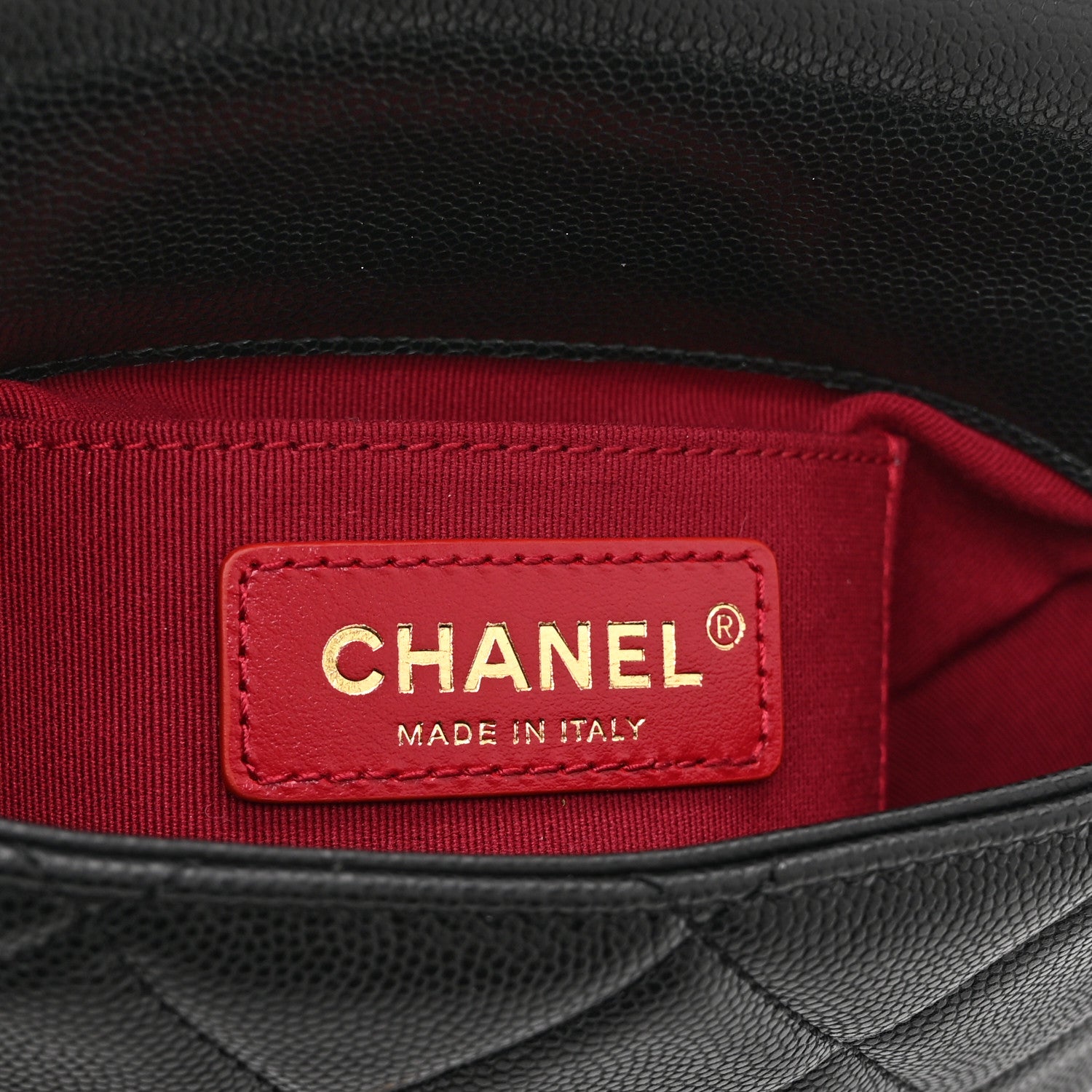 Chanel Caviar Quilted Mini Twist Your Buttons Flap Black 6 of 10