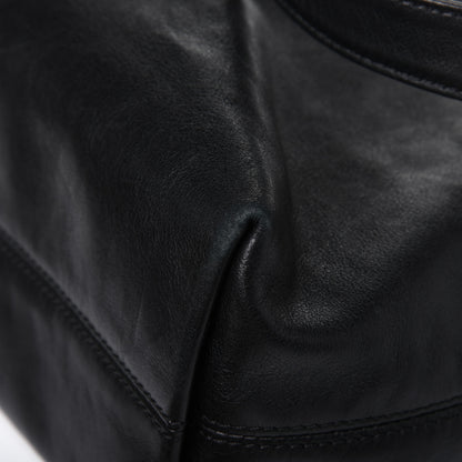 Chanel Lambskin CC Stitched Tote Black 9 of 16