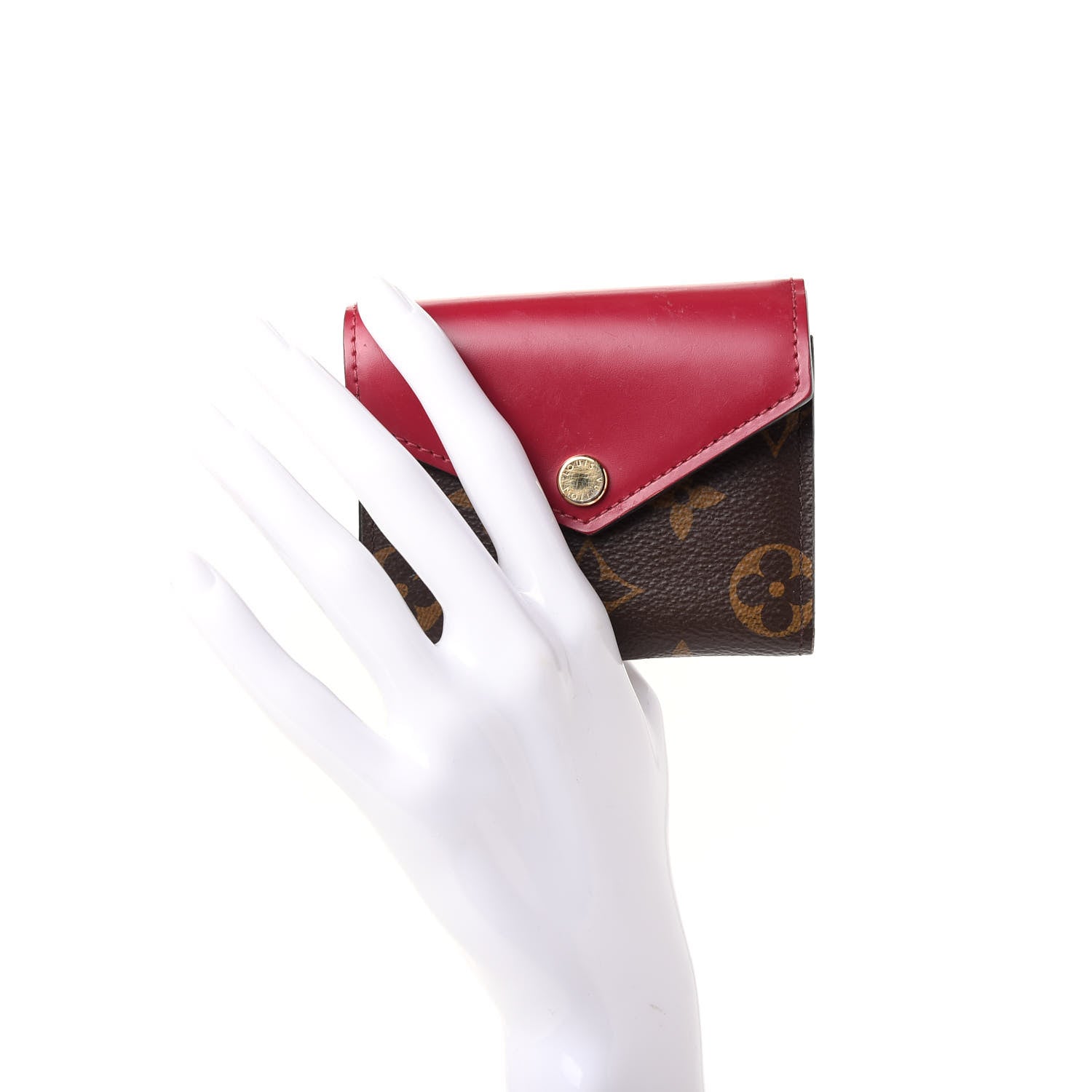 Louis Vuitton Monogram Zoe Wallet Fuchsia 2 of 7