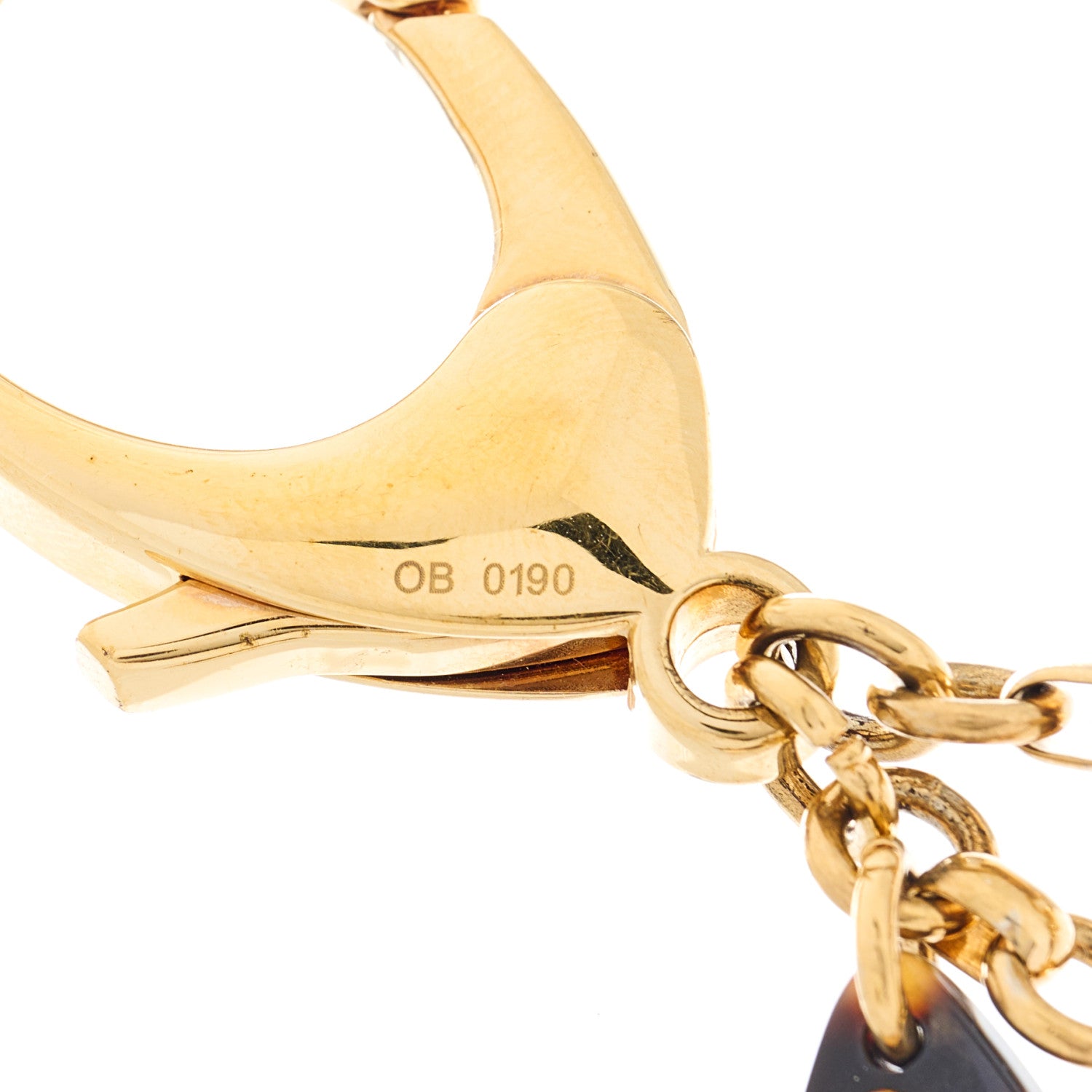 Louis Vuitton LOUIS VUITTON Insolence Bag Charm Ecaille 4 of 5