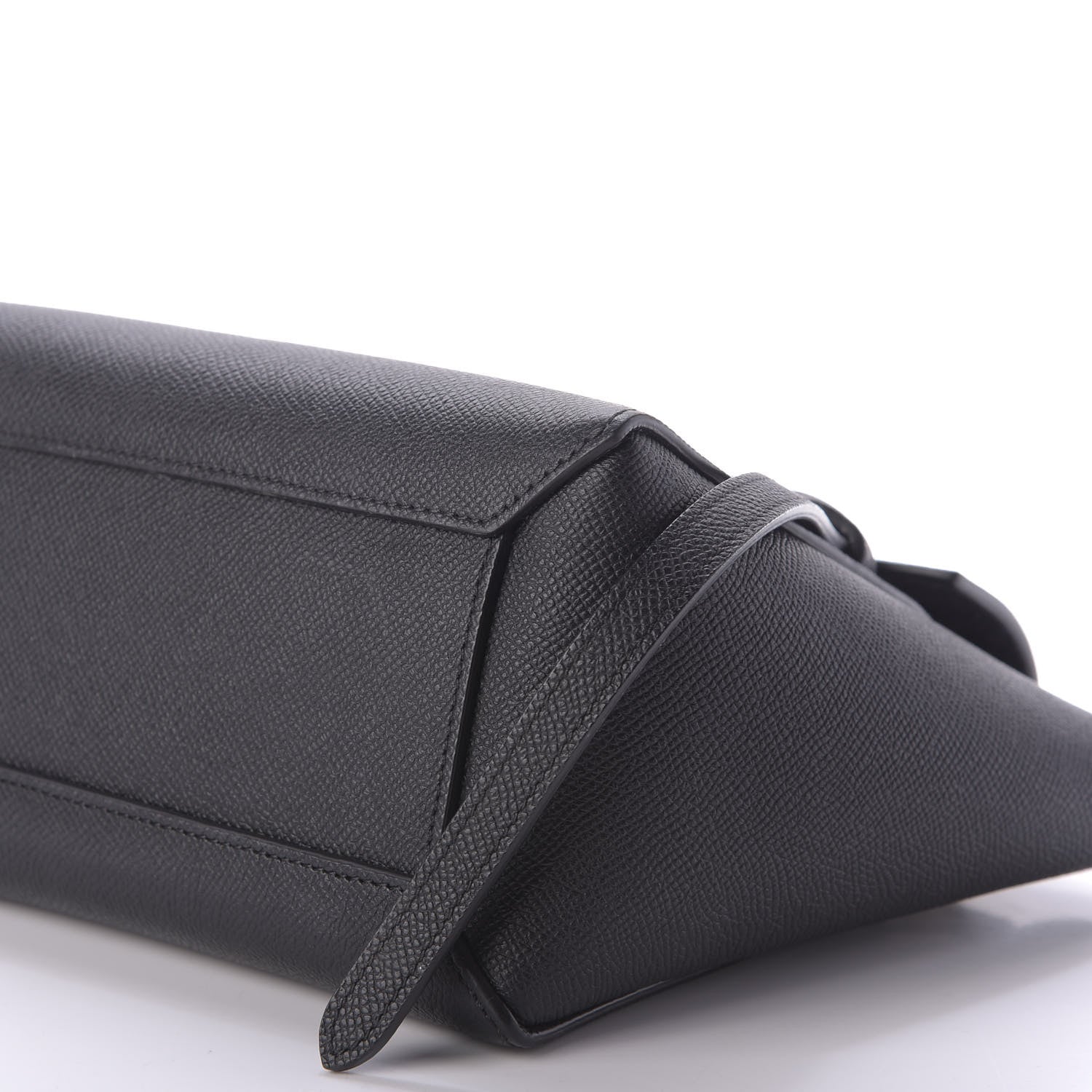 Celine Grained Calfskin Nano Belt Bag Black 8 of 9