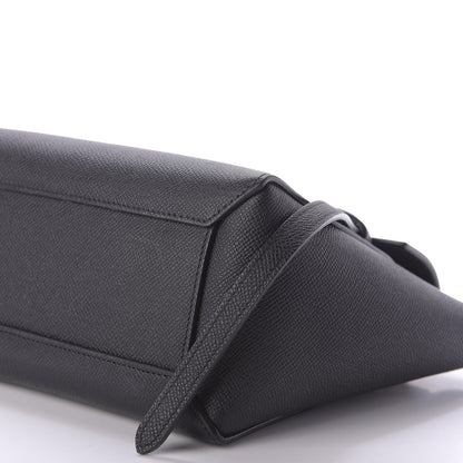 Celine Grained Calfskin Nano Belt Bag Black 8 of 9