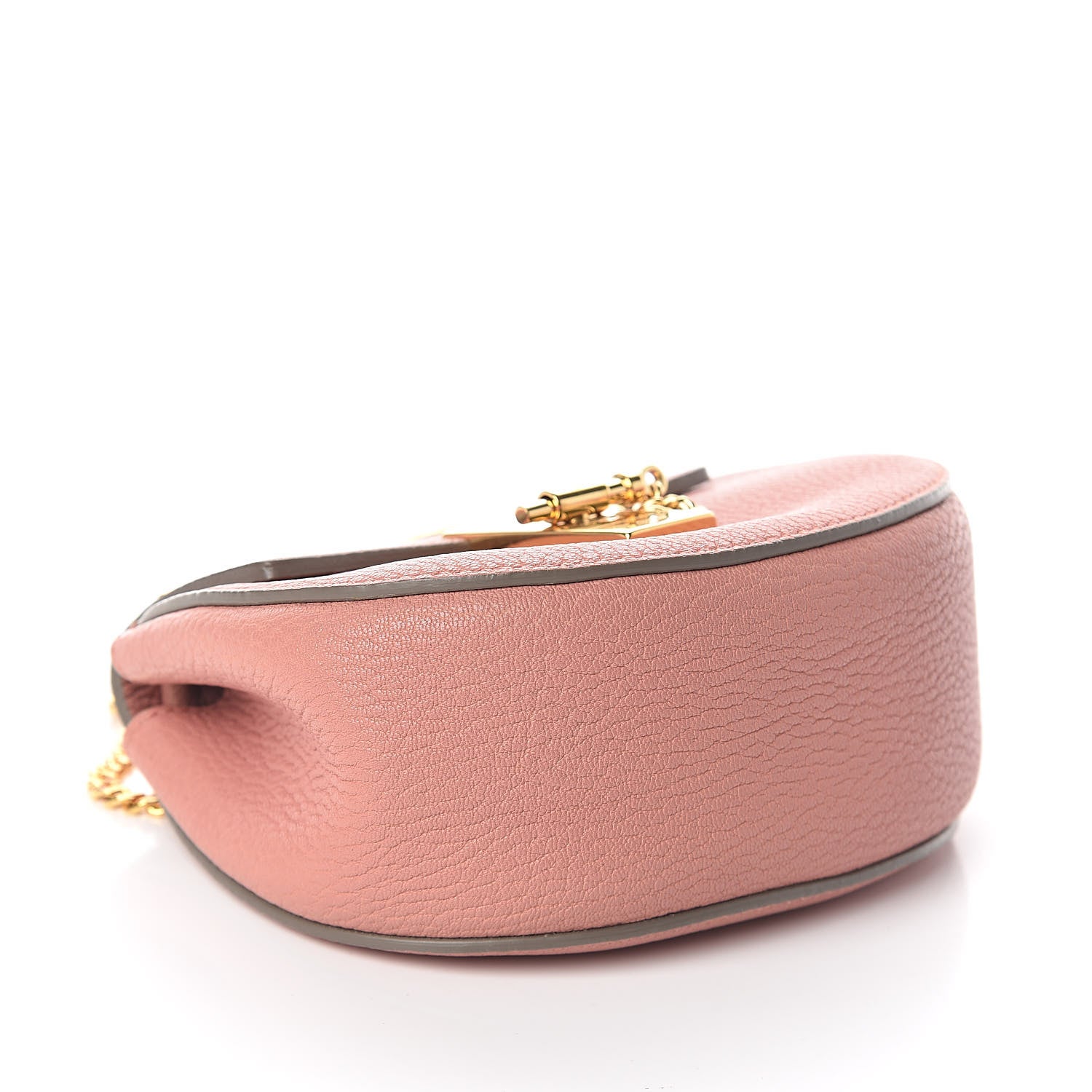 Chloe Grained Lambskin Micro Drew Shoulder Bag Washed Pink 4 of 8