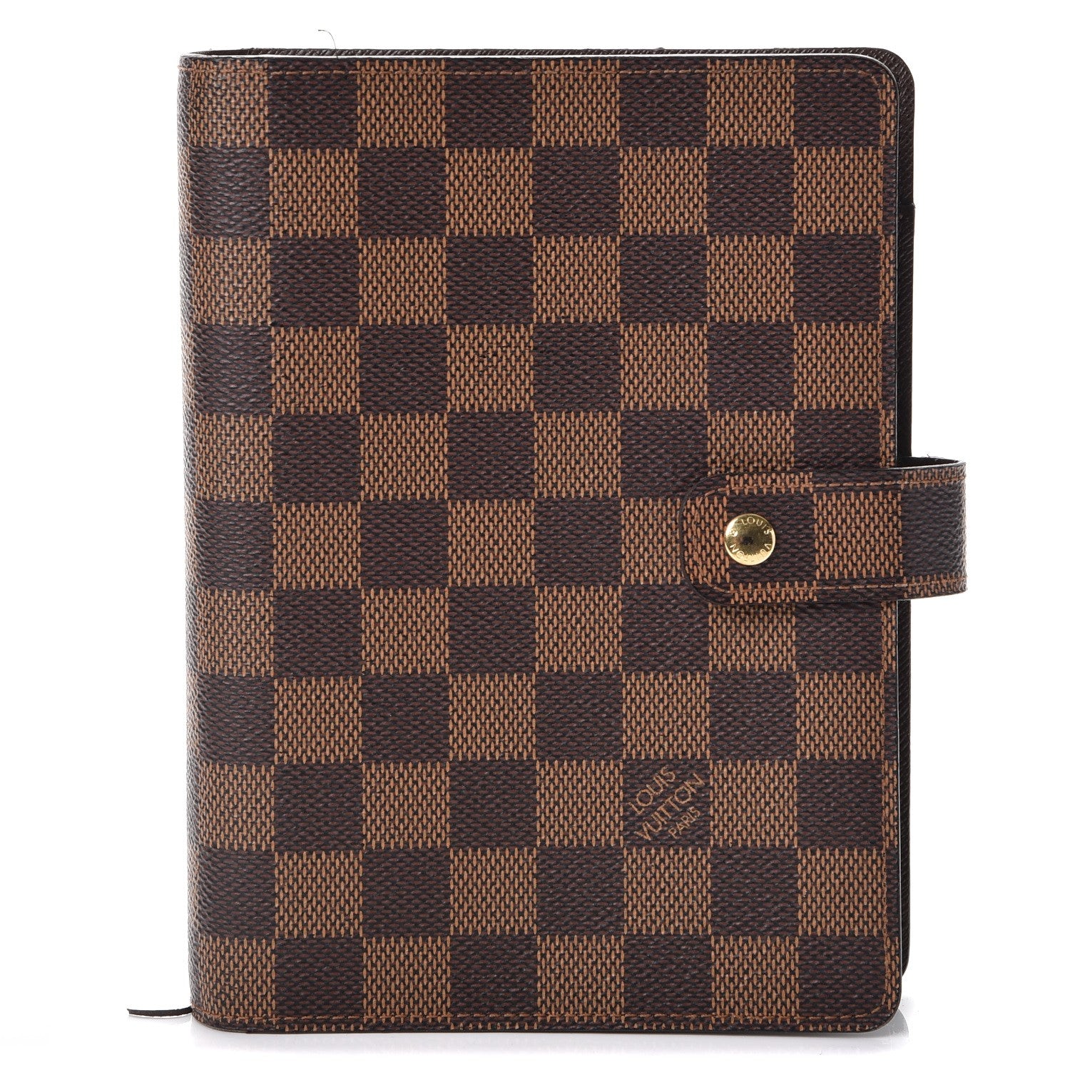 Louis Vuitton Damier Ebene Medium Ring Agenda Cover 1 of 9