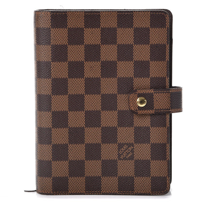 Louis Vuitton Damier Ebene Medium Ring Agenda Cover 1 of 9