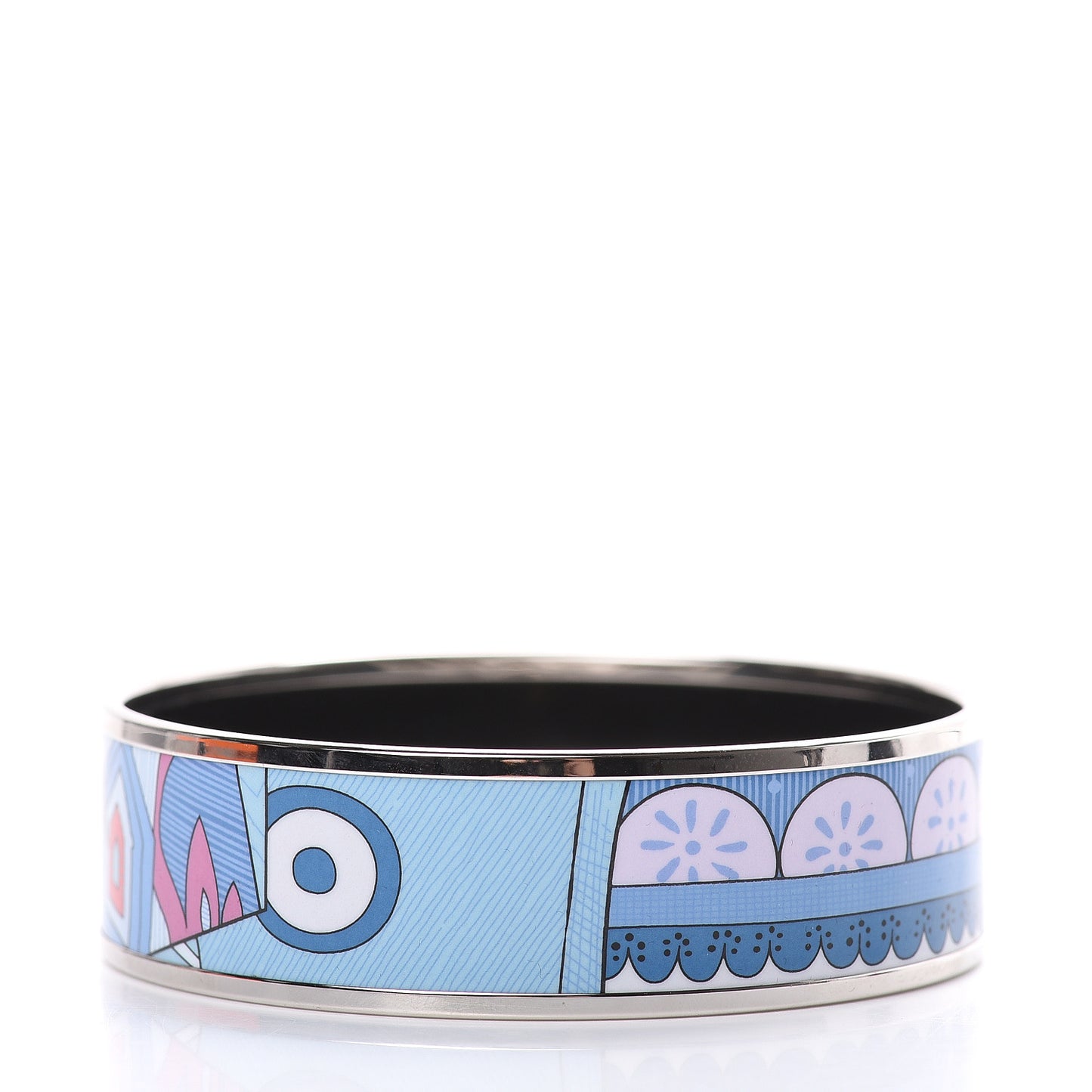 Enamel Printed Wide Bracelet 62