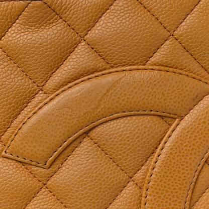 Chanel Caviar Quilted Medallion Tote Beige 11 of 13