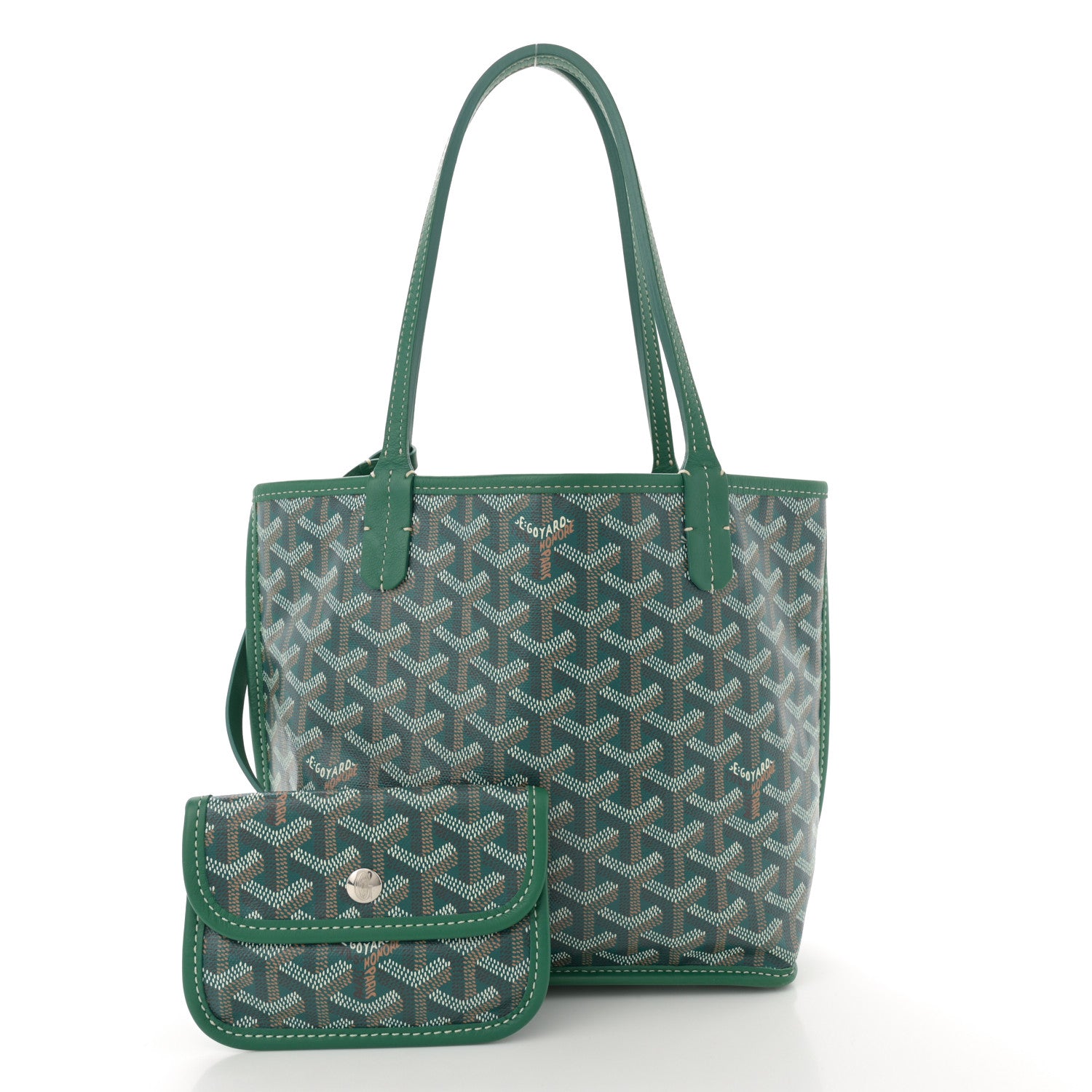 Goyard Goyardine Reversible Mini Anjou Green 4 of 20