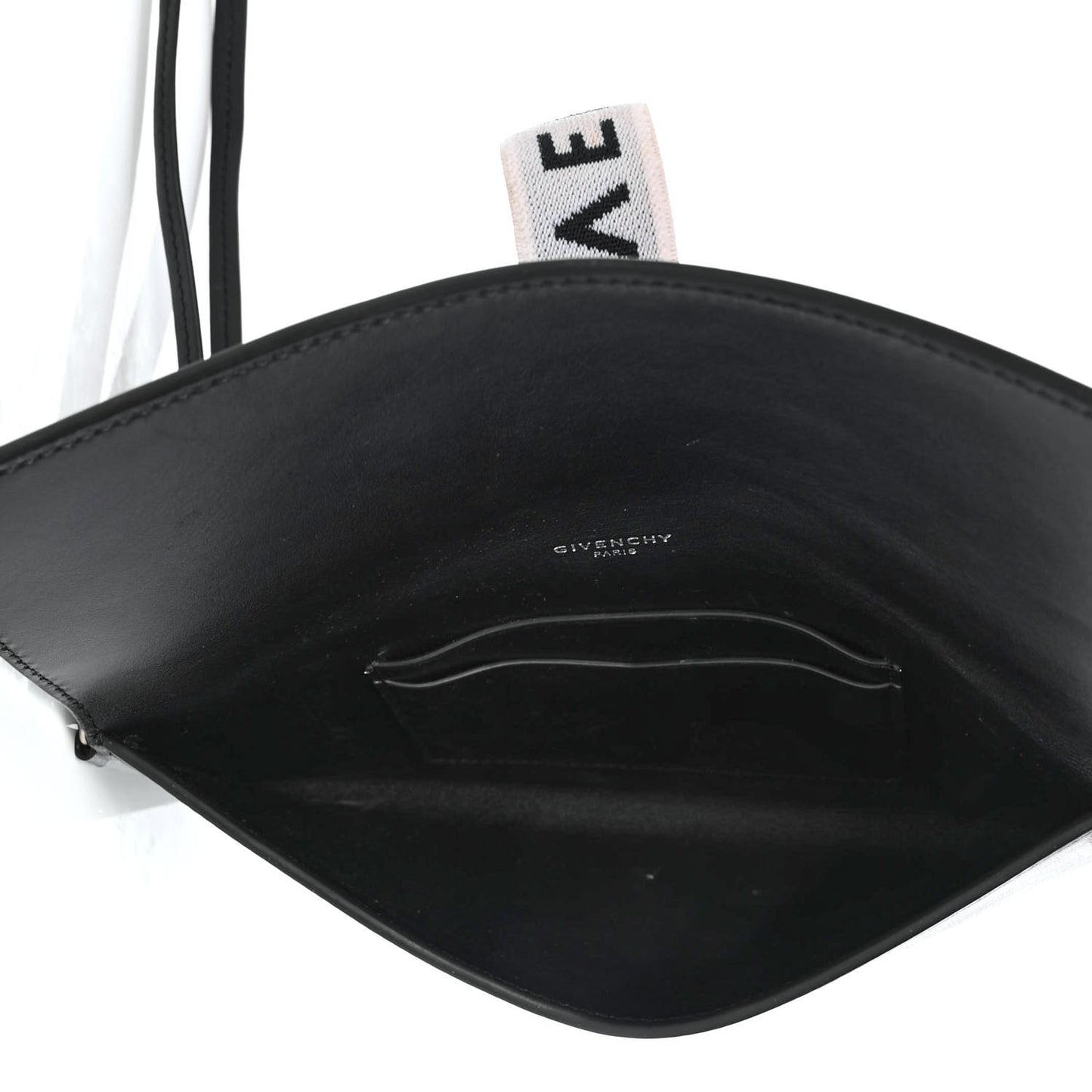 Calfskin 4G Flap Pouch Black