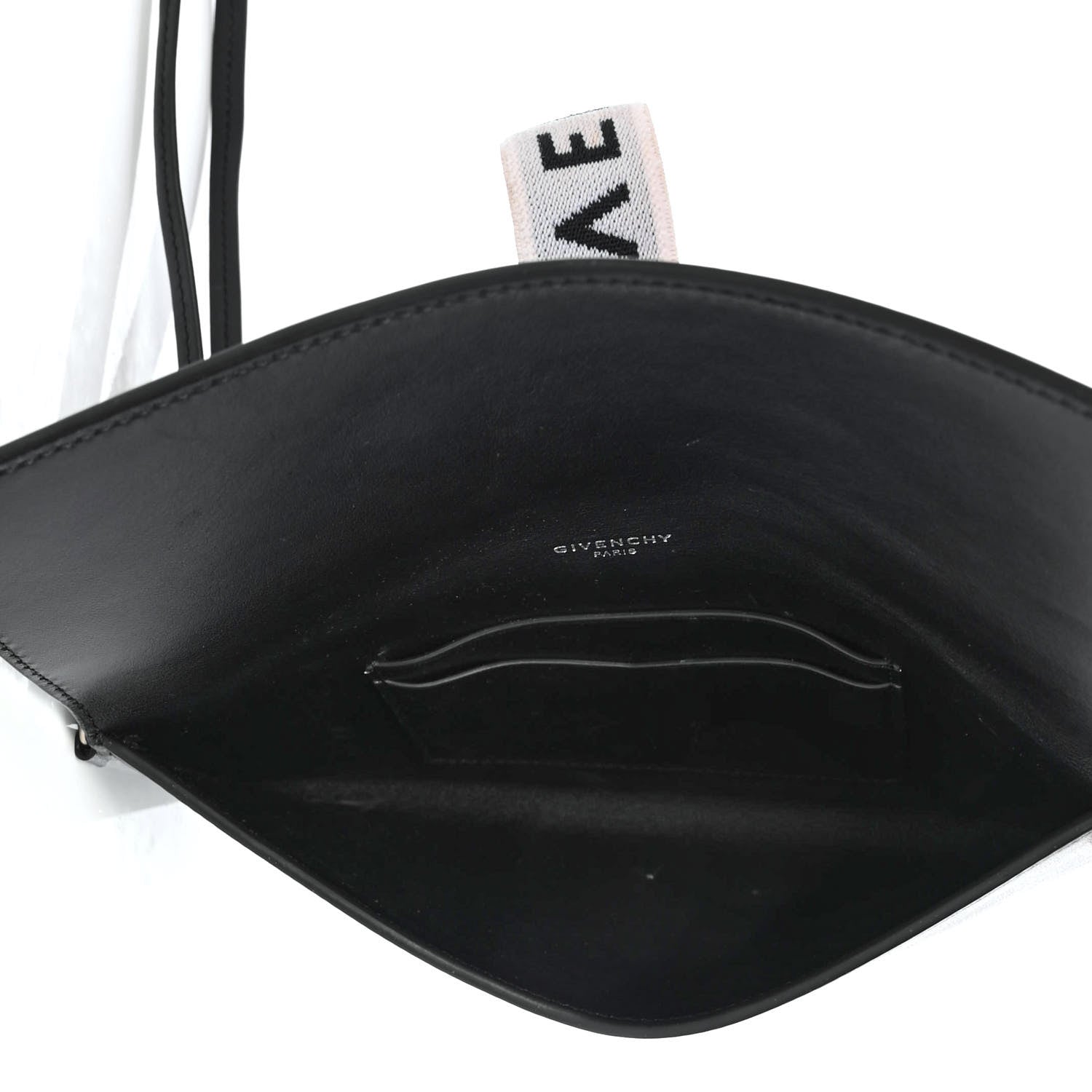 Givenchy Calfskin 4G Flap Pouch Black 5 of 7