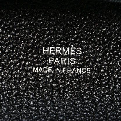 Hermes Chevre Mysore Bastia Coin Purse Black 6 of 9