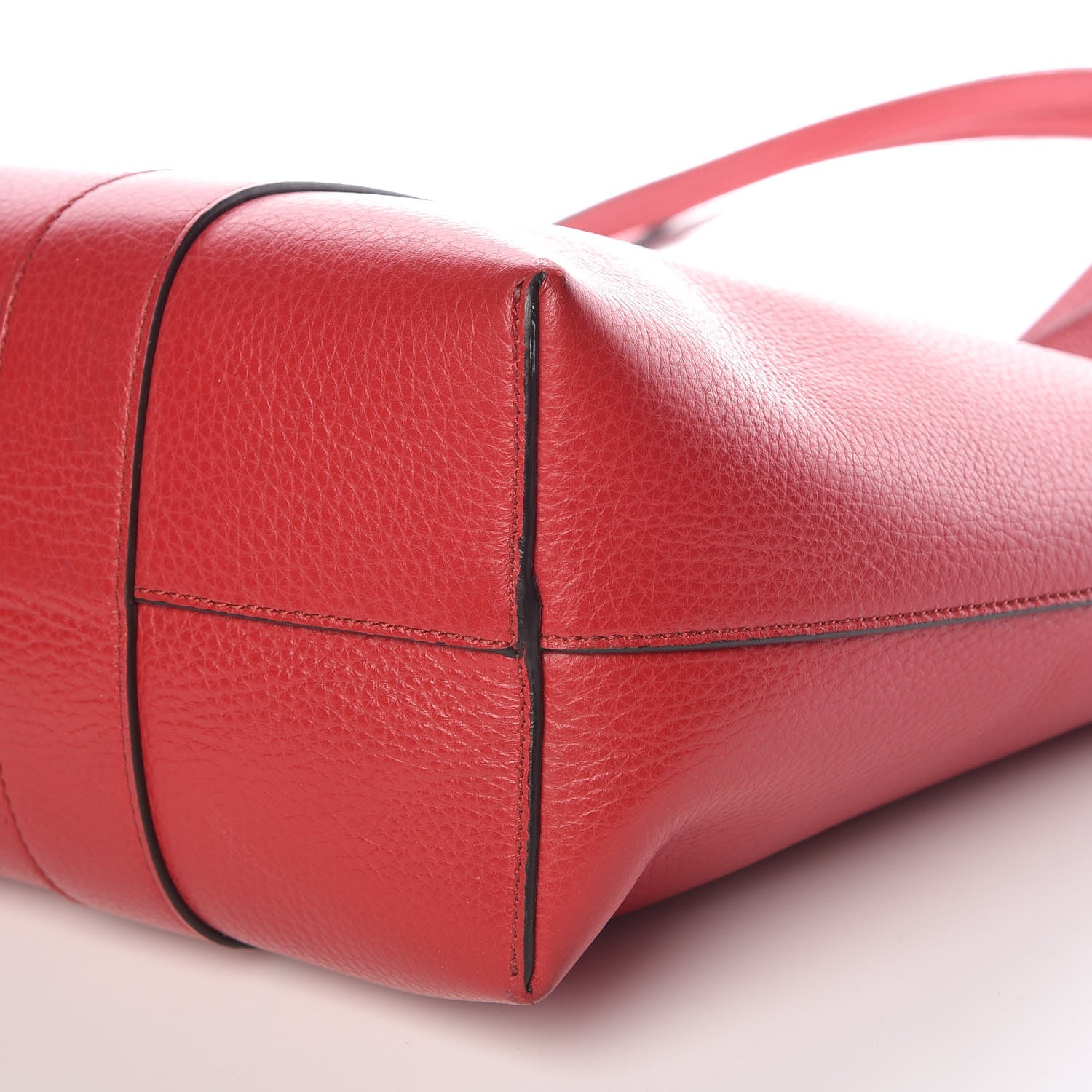 Mulberry Small Classic Grain Bayswater Tote Scarlet 9 of 13