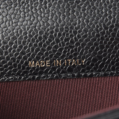 Chanel Caviar Quilted Flap Card Holder Black 7 of 9