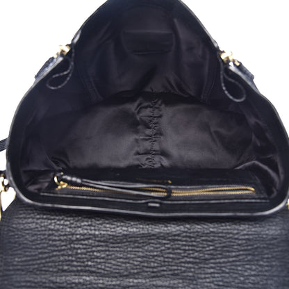 3.1 Phillip Lim 3.1 Textured Calfskin Medium Pashli Satchel Black 5 of 10