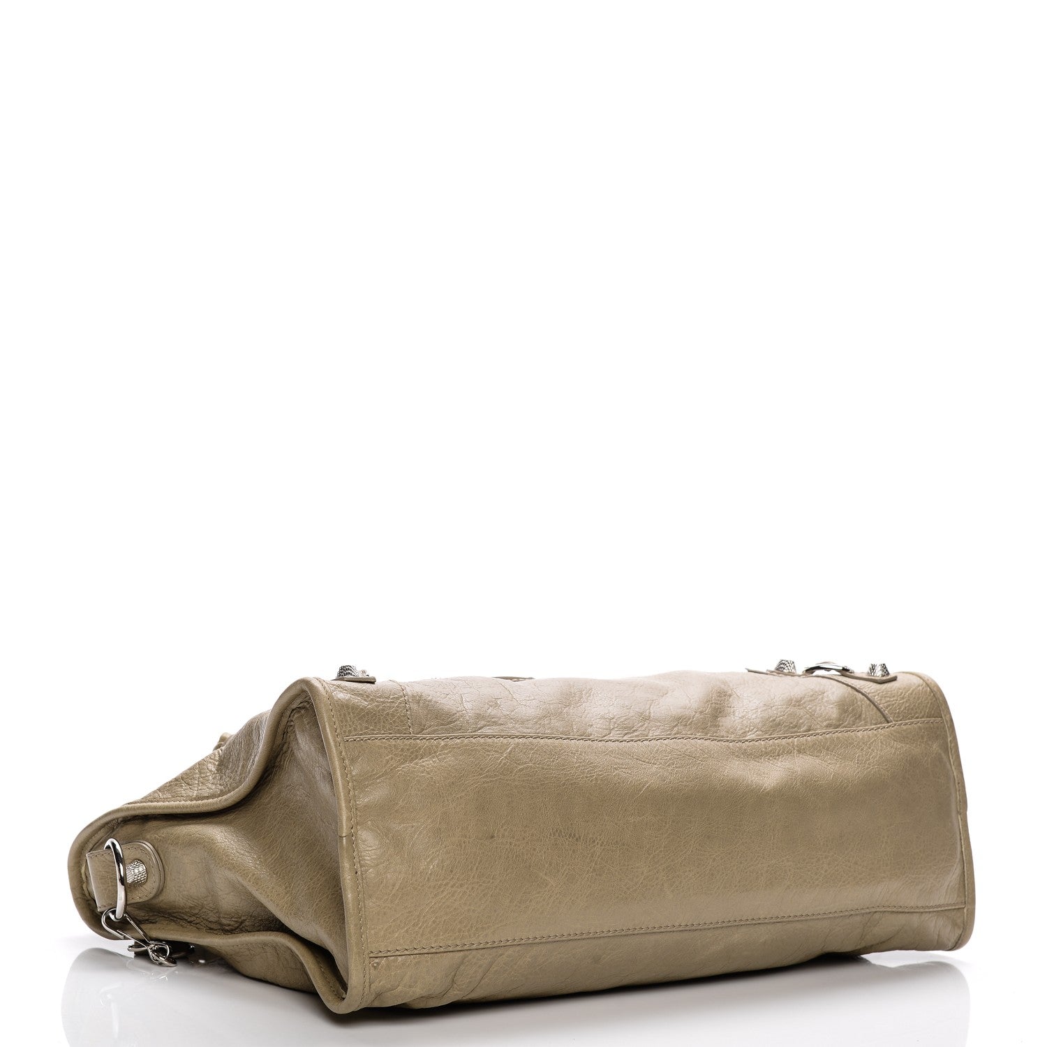 Balenciaga Agneau Giant 12 Silver Hardware City Latte Beige 4 of 9