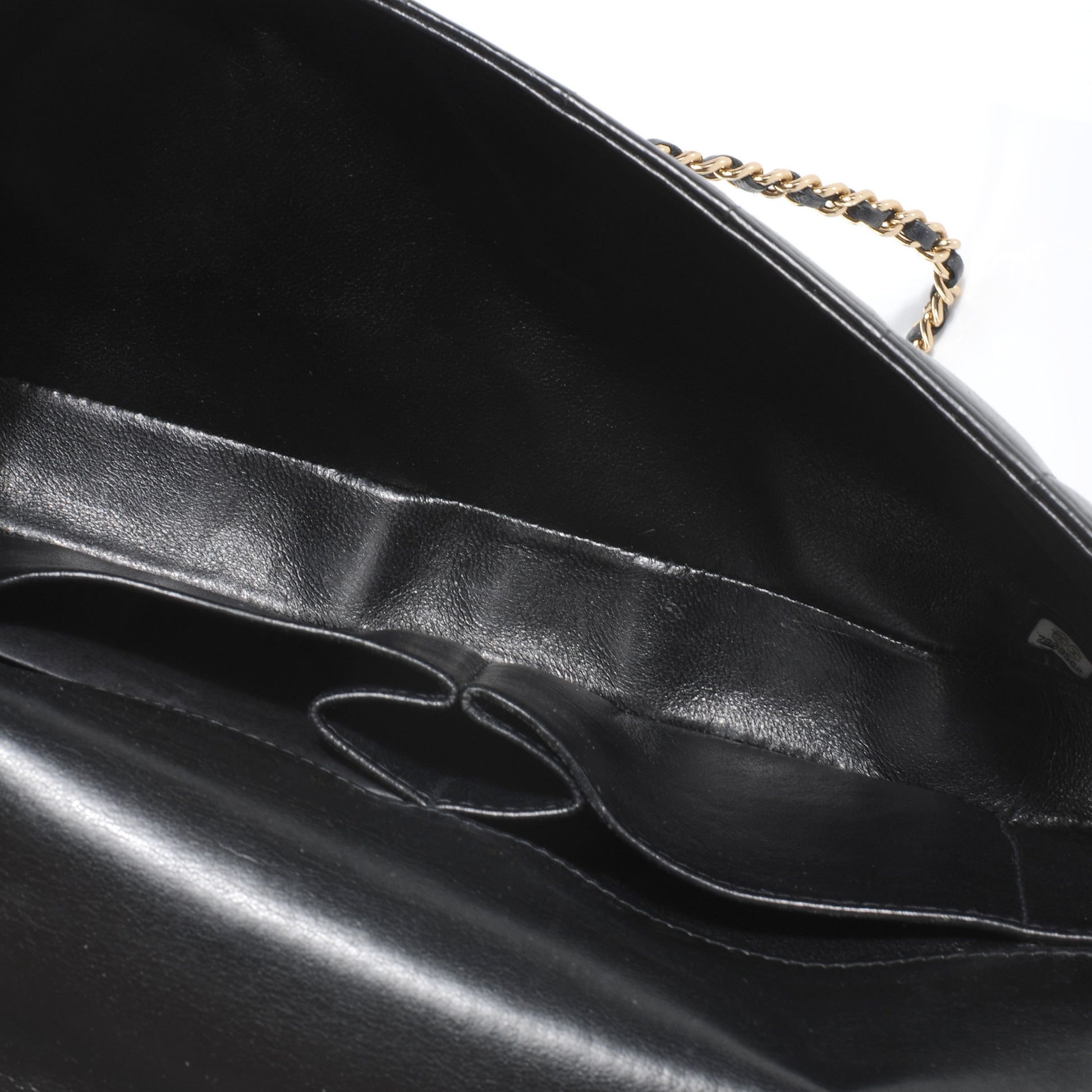 Chanel Lambskin East West Square Quilted Flap Black 10 of 10