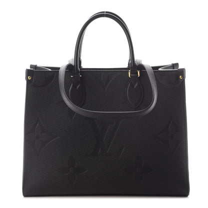 Louis Vuitton Empreinte Monogram Giant Onthego MM Black 1 of 7