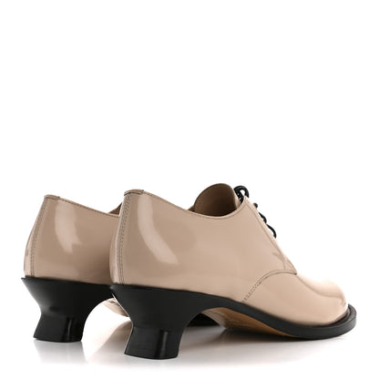 Loewe Brushed Calfskin Campo Derby Loafers 40 Light Pink 5 of 9
