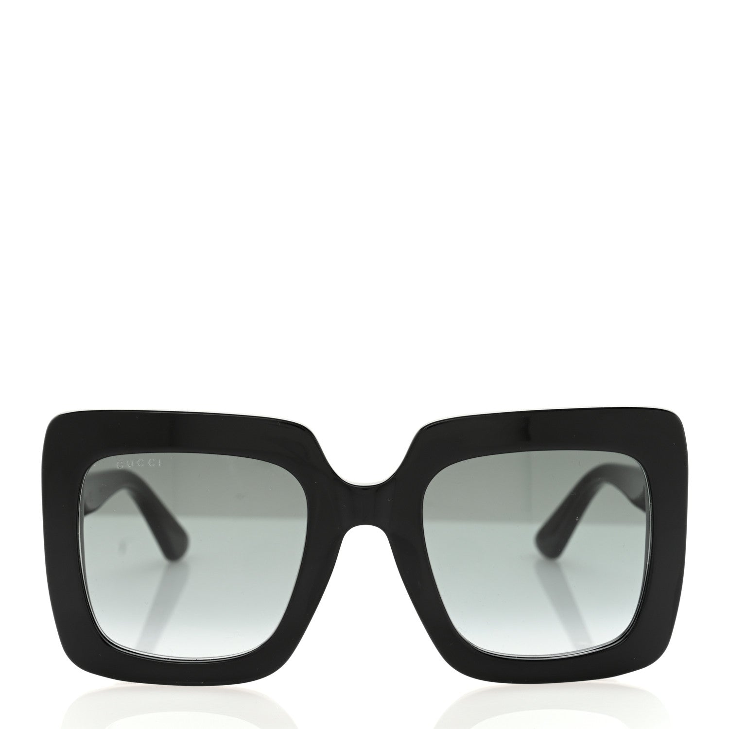 Gucci Acetate Oversize Sunglasses GG0328S Black 2 of 9
