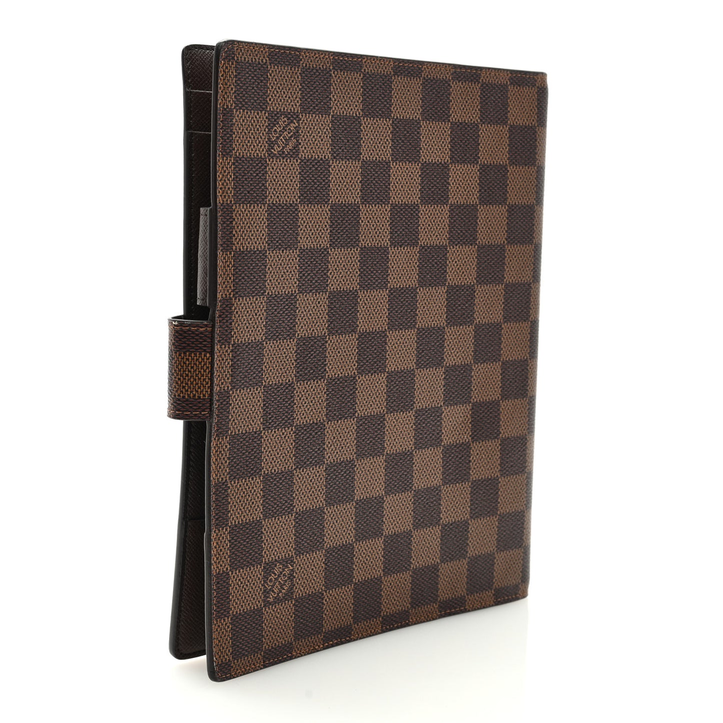 Damier Ebene Large Ring Agenda Cover