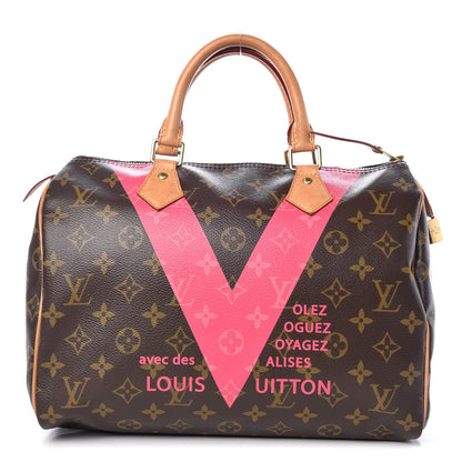 Louis Vuitton Monogram Speedy 30 V Grenade 1 of 13