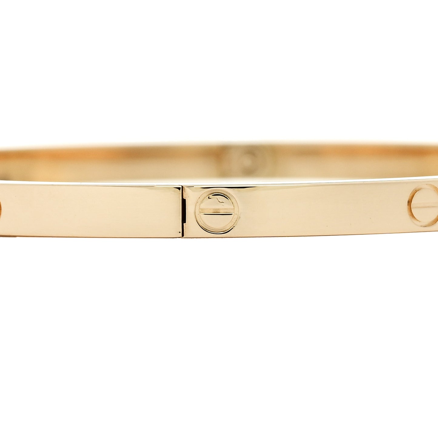 18K Yellow Gold Small LOVE Bracelet 18
