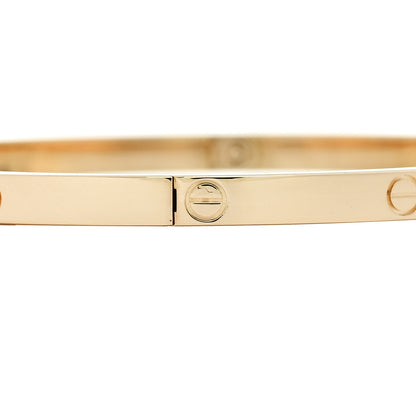 Cartier 18K Yellow Gold Small LOVE Bracelet 18 4 of 7