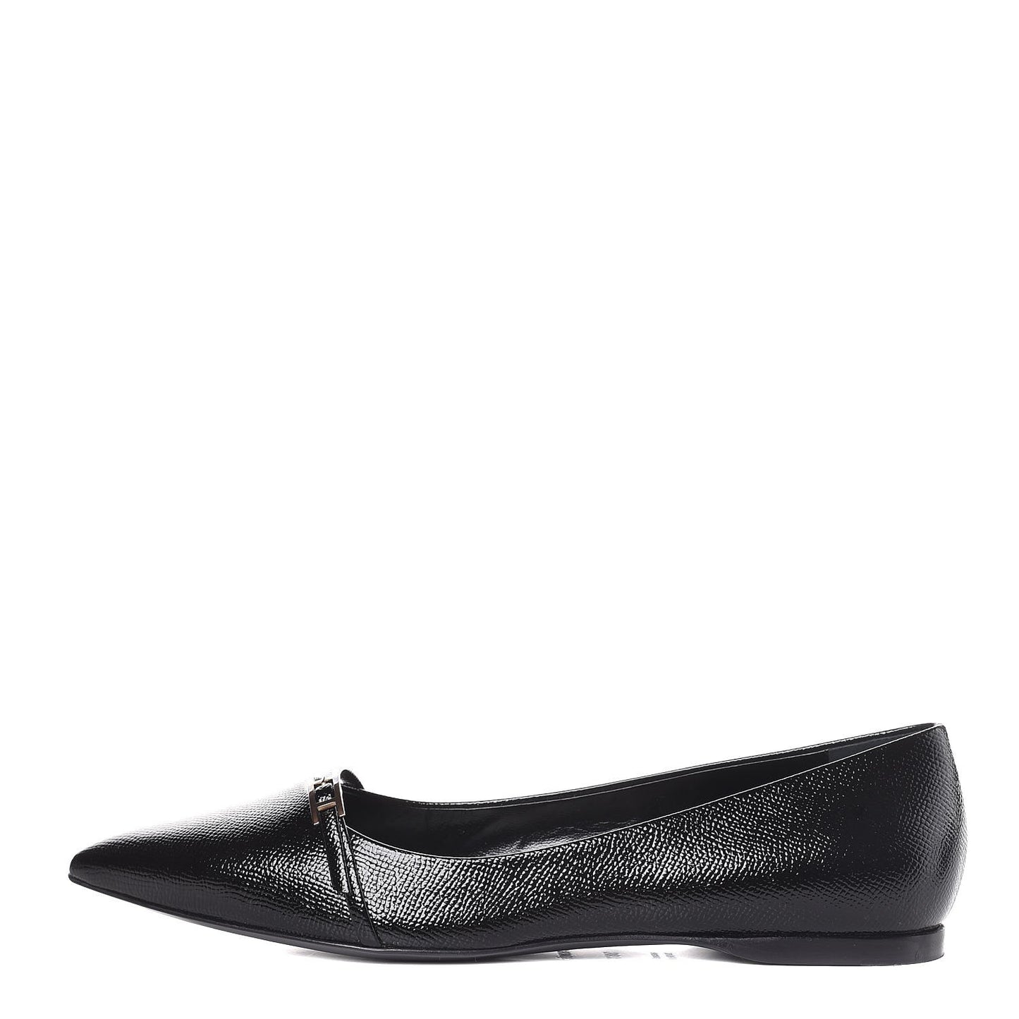 Patent Epsom Laura Ballerina Flats 38.5 Black