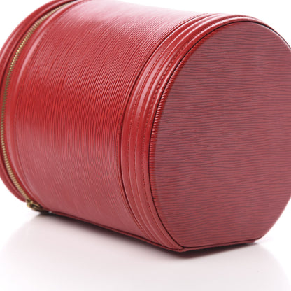 Louis Vuitton Epi Cannes Castillan Red 9 of 12