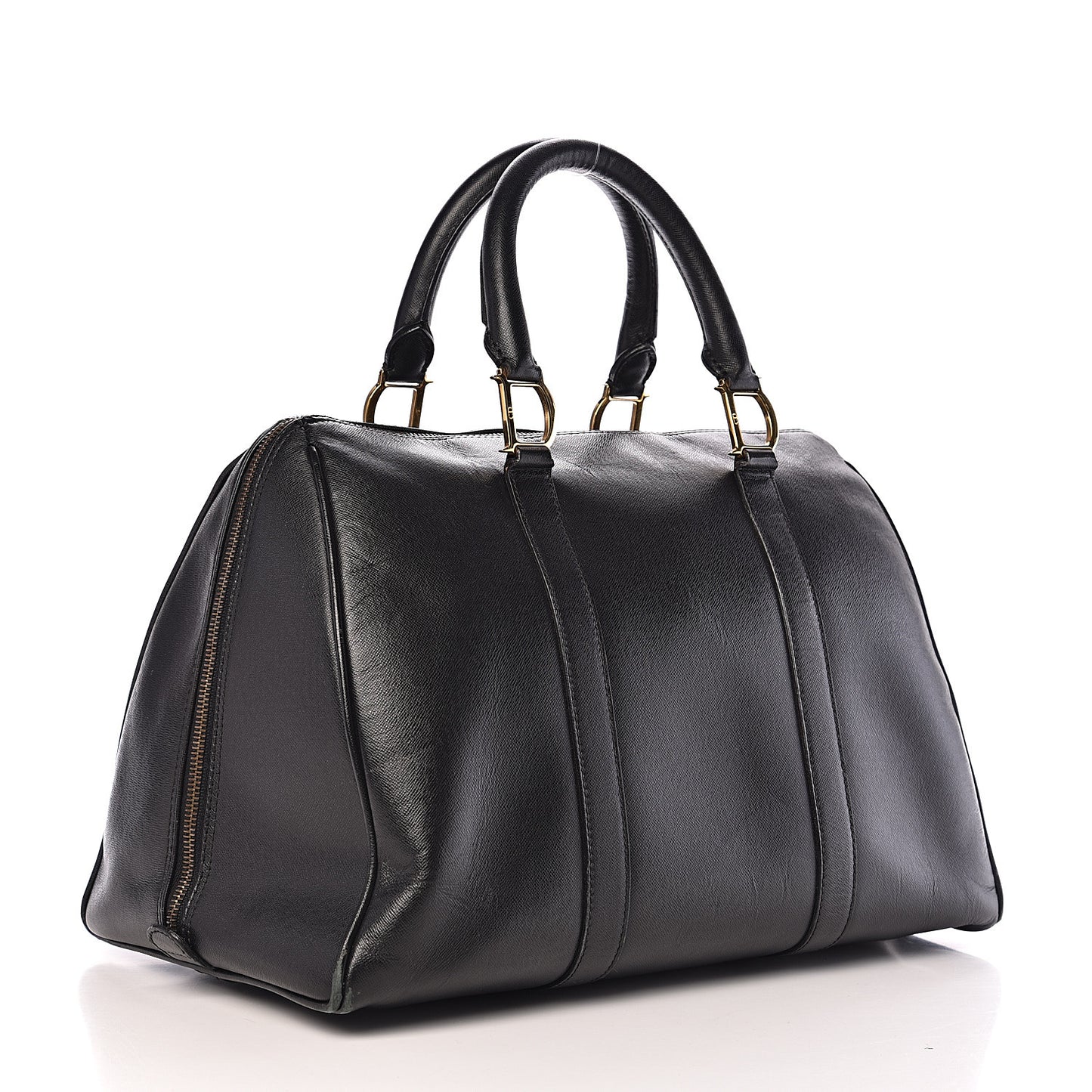 Calfskin Bowler Black