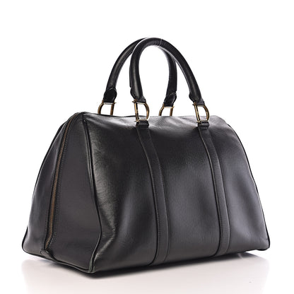 Christian Dior Calfskin Bowler Black 2 of 15