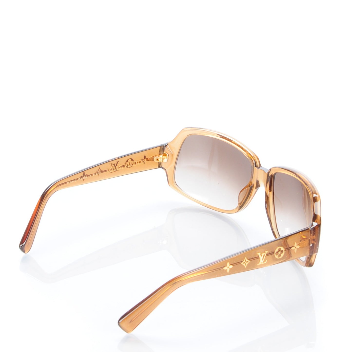 Acetate Obsession Carre Sunglasses Z0025W Glitter Honey