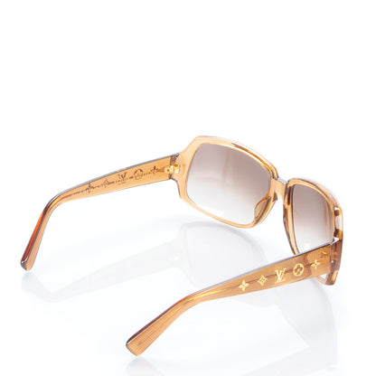 Louis Vuitton Acetate Obsession Carre Sunglasses Z0025W Glitter Honey 3 of 7