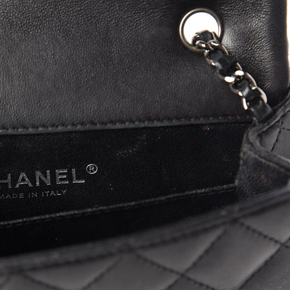 Chanel Lambskin Quilted Extra Mini Rectangular Flap Black 12 of 21