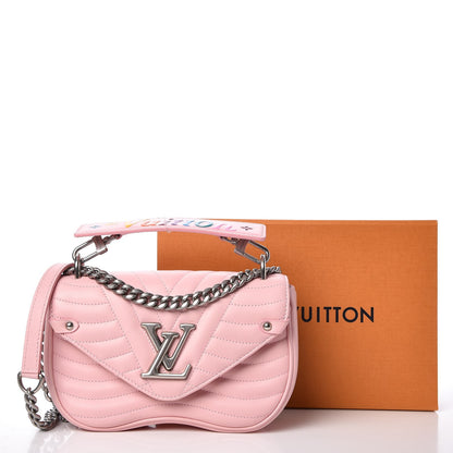 Louis Vuitton Calfskin New Wave Chain PM Smoothie Pink 9 of 9
