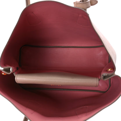 Prada Saffiano Cuir Medium Double Bag Cammeo Rosa 5 of 10