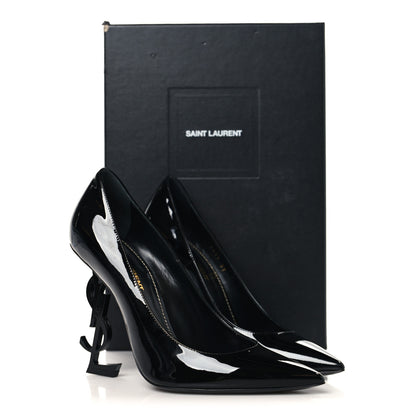 Saint Laurent Patent Opyum 110 Pumps 37 Black 10 of 10