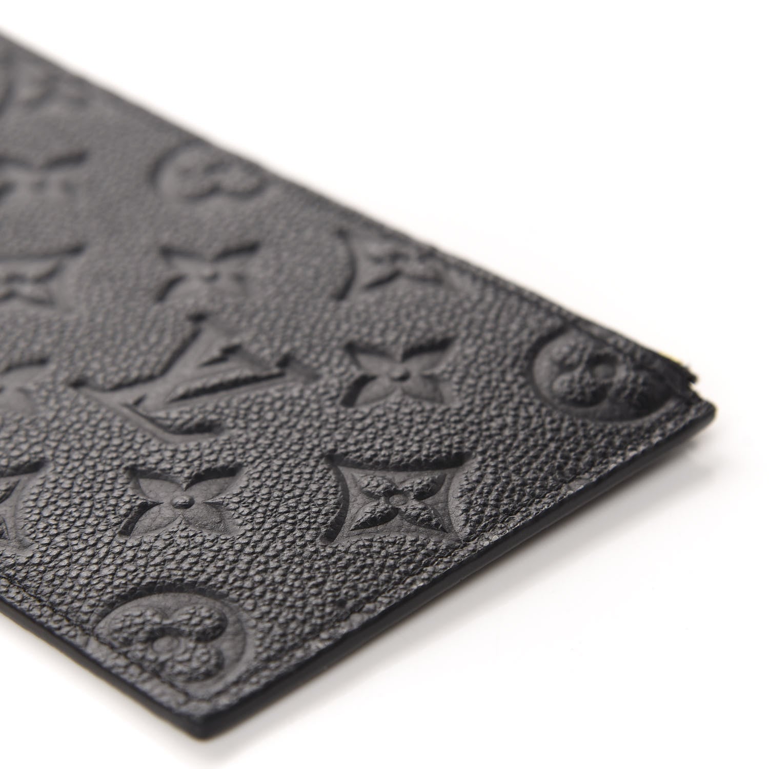Louis Vuitton Empreinte Felicie Chain Wallet Zippered Insert Black 7 of 8