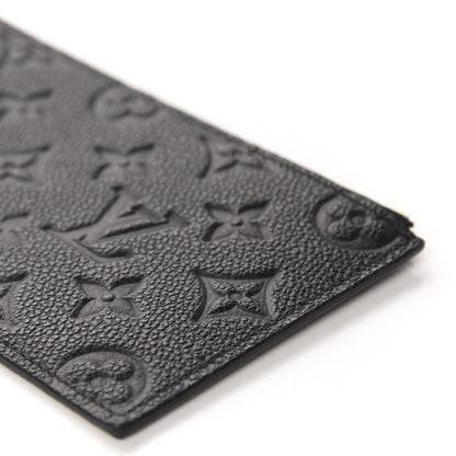 Louis Vuitton Empreinte Felicie Chain Wallet Zippered Insert Black 7 of 8