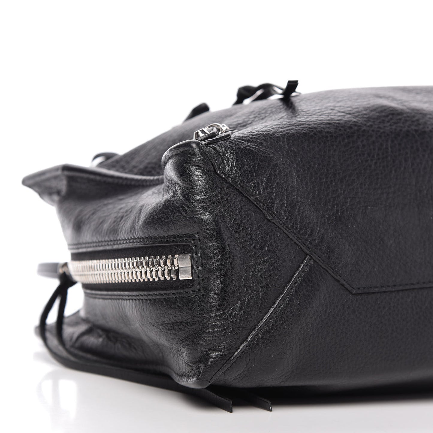 Veau Papier A6 Zip Around Tote Black