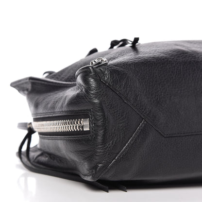Balenciaga Veau Papier A6 Zip Around Tote Black 6 of 9