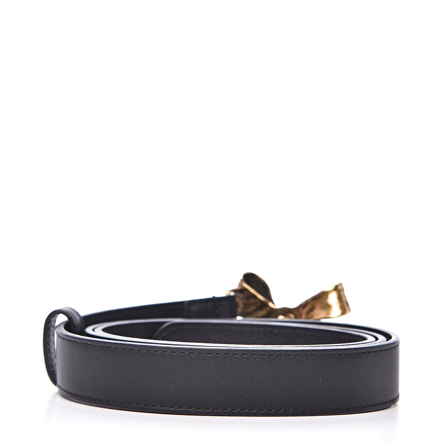 Calfskin Bow Belt 90 36 Black