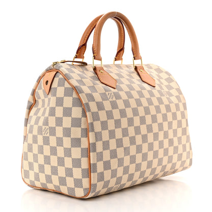 Louis Vuitton Damier Azur Speedy 30 3 of 10