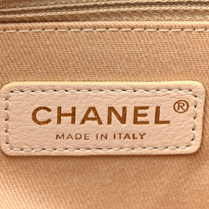 Chanel Iridescent Caviar Quilted Small Coco Handle Flap White 8 of 15