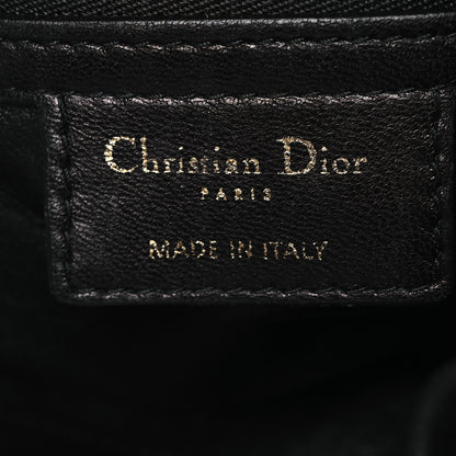 Christian Dior Lambskin Medium Libertine Hobo Black 6 of 11