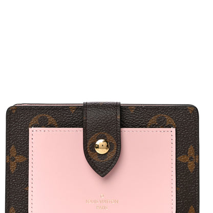 Louis Vuitton Monogram Juliette Wallet Rose Ballerine 8 of 11