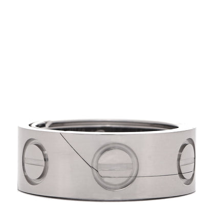 Cartier 18K White Gold 7mm Astro LOVE Ring 47 4 1 of 6