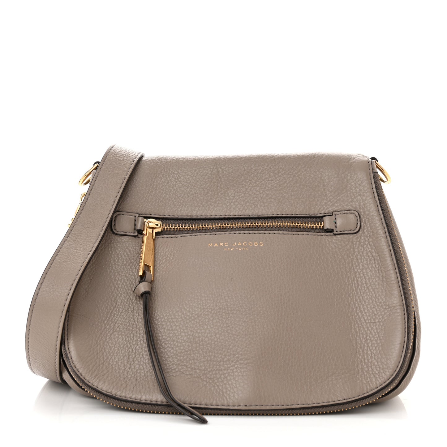 Pebbled Calfskin Recruit Nomad Crossbody Mink