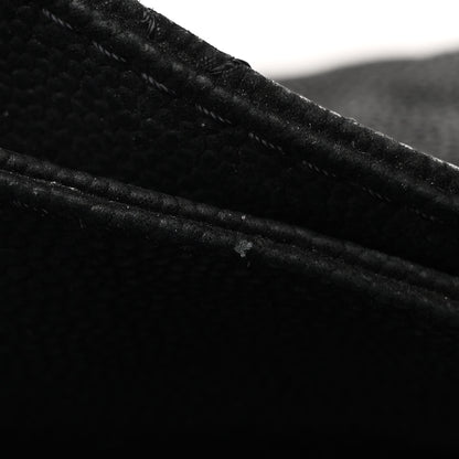 Chanel Iridescent Caviar Medium Lady Pearly Flap Black 13 of 14