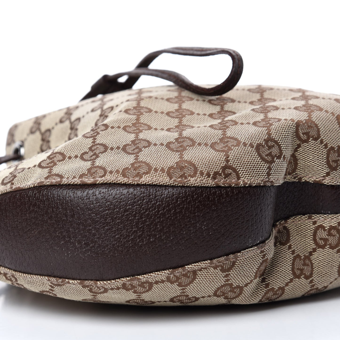 Monogram Drawstring Hobo Dark Brown